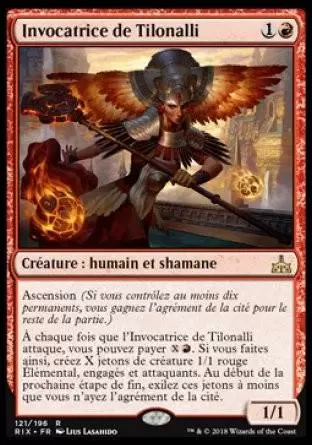 Les Combattants d\'Ixalan - Invocatrice de Tilonalli