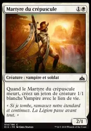 Les Combattants d\'Ixalan - Martyre du crépuscule