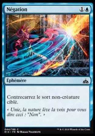 Les Combattants d\'Ixalan - Négation