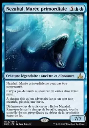 Les Combattants d\'Ixalan - Nezahal, Marée primordiale