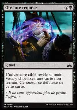 Les Combattants d\'Ixalan - Obscure requête