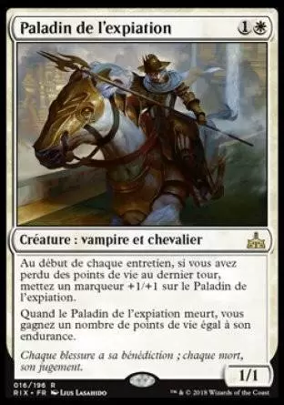 Les Combattants d\'Ixalan - Paladin de l\'expiation