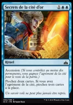 Les Combattants d\'Ixalan - Secrets de la cité d\'or