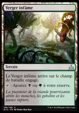 Les Combattants d\'Ixalan - Verger infâme