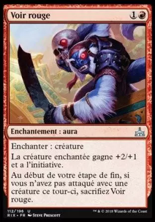 Les Combattants d\'Ixalan - Voir rouge