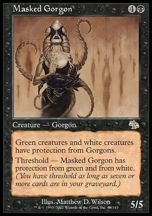 Jugement - Gorgone masquée