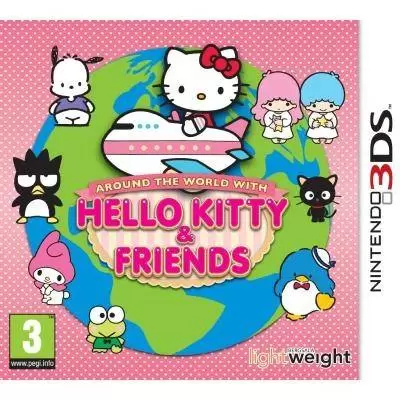 Nintendo 2DS / 3DS Games - Around The World With Hello Kitty & Friends