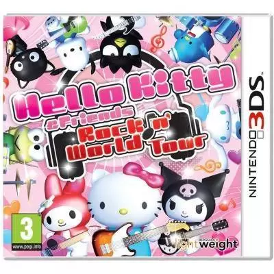 Nintendo 2DS / 3DS Games - Hello Kitty & Friends Rock n\' World Tour