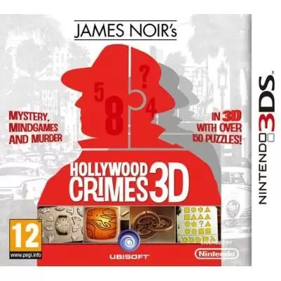 Nintendo 2DS / 3DS Games - James Noir Hollywood Crimes 3D