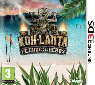 Nintendo 2DS / 3DS Games - Koh-Lanta Le Choc des Héros 