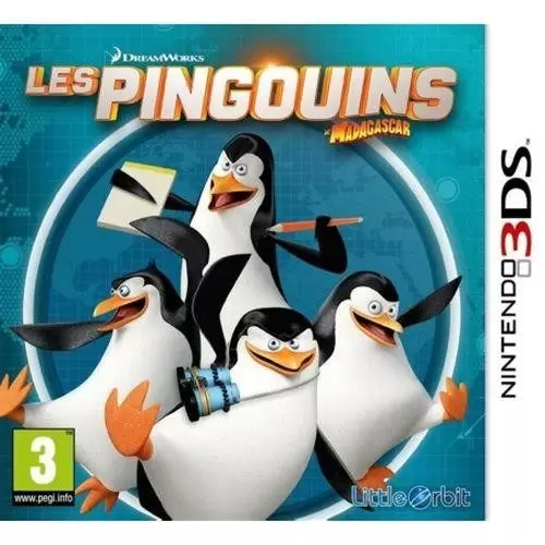 Jeux Nintendo 2DS / 3DS - Les Pingouins de Madagascar