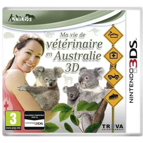 Jeux Nintendo 2DS / 3DS - Ma vie de vétérinaire en Australie 3D