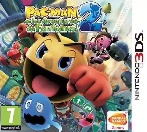 Jeux Nintendo 2DS / 3DS - Pac-Man et les Aventures de Fantômes 2