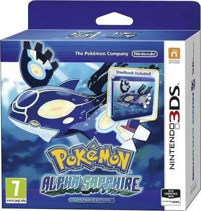 Nintendo 2DS / 3DS Games - Pokémon Alpha Saphire Limited Edition