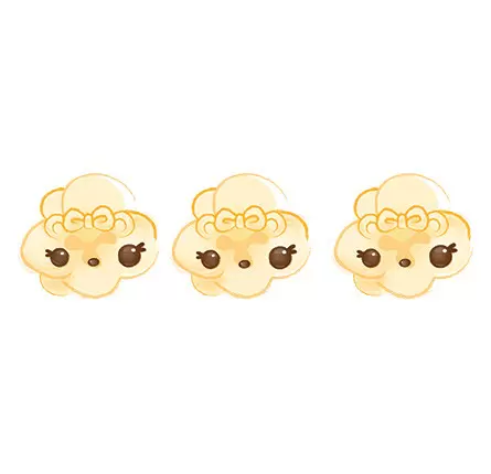 Num Noms Series 2 - Pip, Pup and Pop Corn Eraser