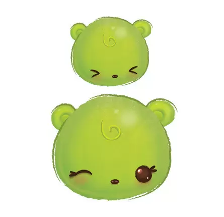 Num Noms Série 3 - Pea & Pod Eraser-It