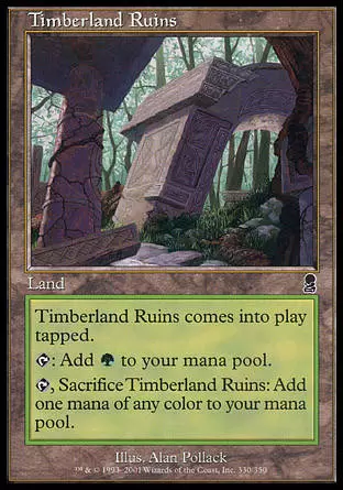 Odyssée - Ruines des terrains boisés