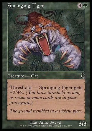 Odyssée - Tigre jaillissant