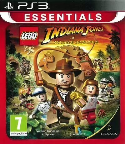 Jeux PS3 - Lego Indiana Jones La Trilogie Originale Essentials