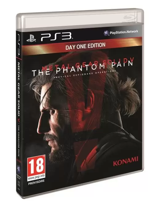 Jeux PS3 - Metal Gear Solid 5 : The Phantom Pain Day One Edition