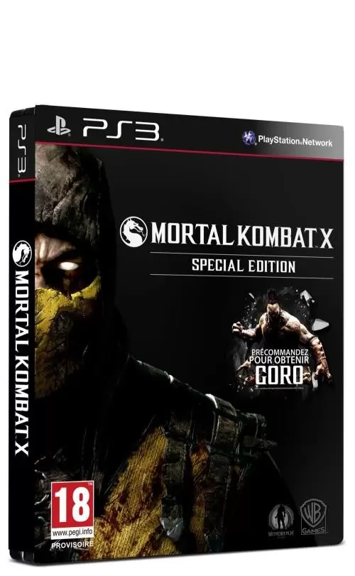 Jeux PS3 - Mortal Kombat X Special Edition
