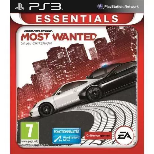 PS3 Games - Need For Speed Most Wanted - Essentials