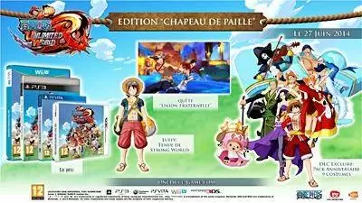 PS3 Games - One Piece Unlimited World Red Edition Chapeau de Paille