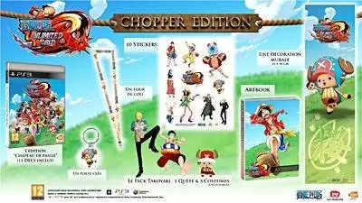 Jeux PS3 - One Piece Unlimited World Red Edition Collector Chopper
