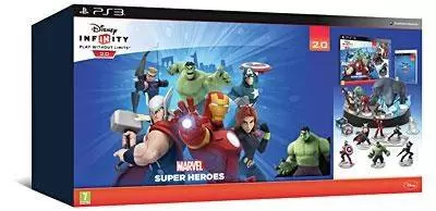 Jeux PS3 - Pack de Démarrage Disney Infinity 2.0 Marvel Super Heroes Edition Collector