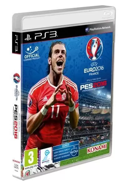 Jeux PS3 - PES Edition Euro 2016