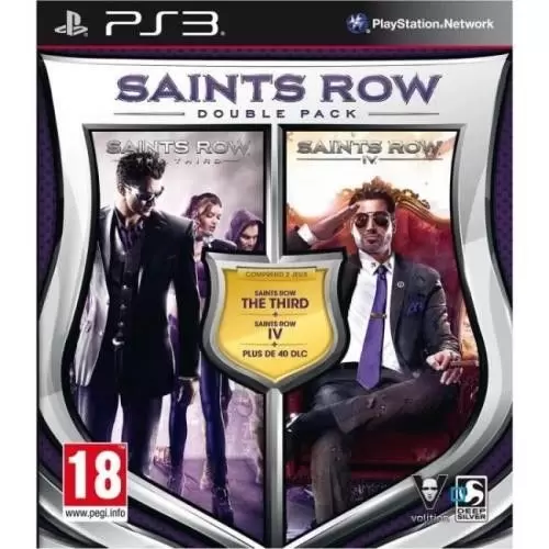 Jeux PS3 - Saints Row Double Pack