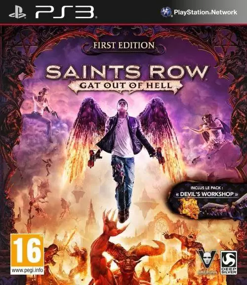 Jeux PS3 - Saints Row Gat Out of Hell First Edition