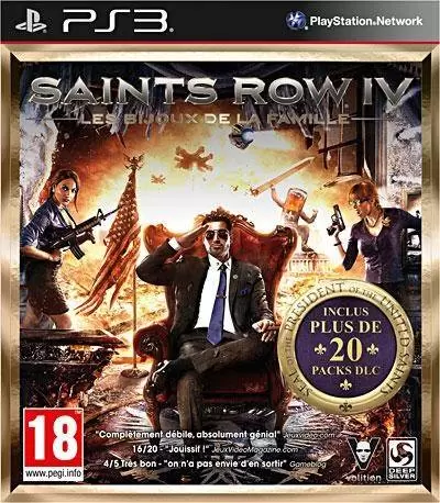 PS3 Games - Saints Row IV -\