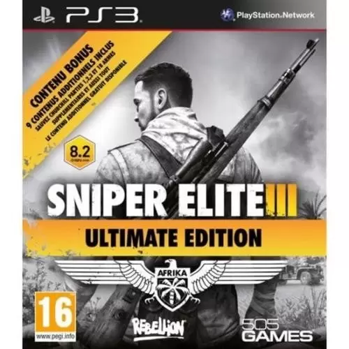 PS3 Games - Sniper Elite 3 - Ultimate Edition