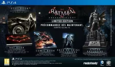 Jeux PS4 - Batman Arkham Knight Limited Edition