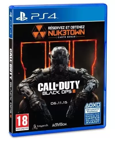 Jeux PS4 - Call of Duty Black Ops 3 Edition Day One