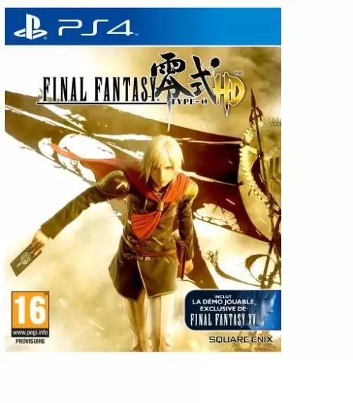 Jeux PS4 - Final Fantasy Type 0 HD