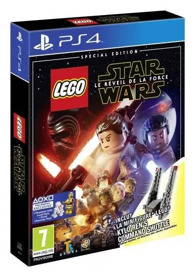PS4 Games - LEGO STAR WARS: Le Réveil de la Force Edition Speciale Fnac Navette de Commandement