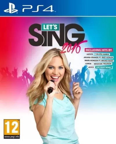 PS4 Games - Let\'s Sing 2016 International Version