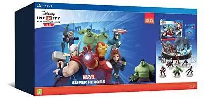 Jeux PS4 - Pack de Démarrage Disney Infinity 2.0 Marvel Super Heroes Edition Collector