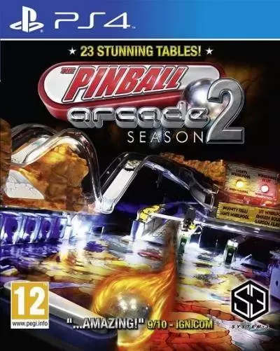 PS4 Games - Pinball Arcade Season 2