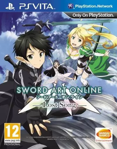 PS Vita Games - Sword Art Online 3 Lost Song