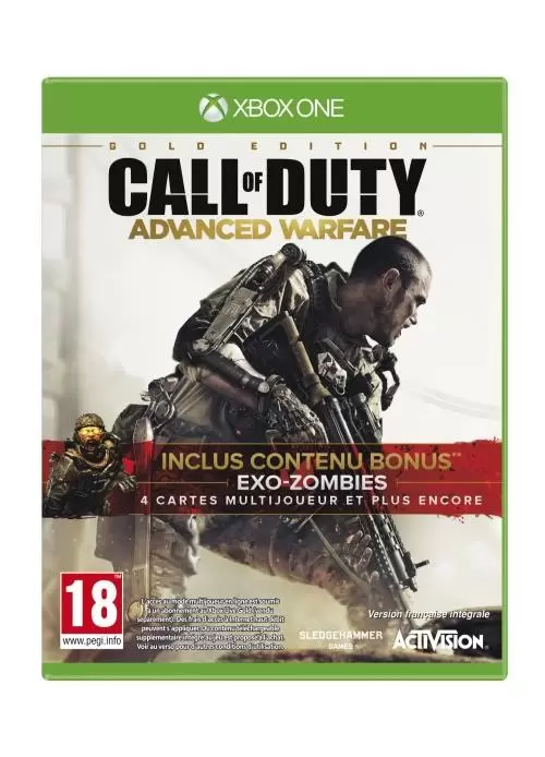 Jeux XBOX One - Call of Duty Advanced Warfare Edition Gold