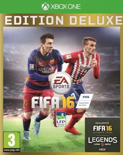 XBOX One Games - FIFA 16 Deluxe