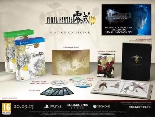 Jeux XBOX One - Final Fantasy Type 0 HD Collector
