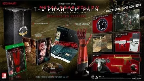 XBOX One Games - Metal Gear Solid 5 : The Phantom Pain Collector