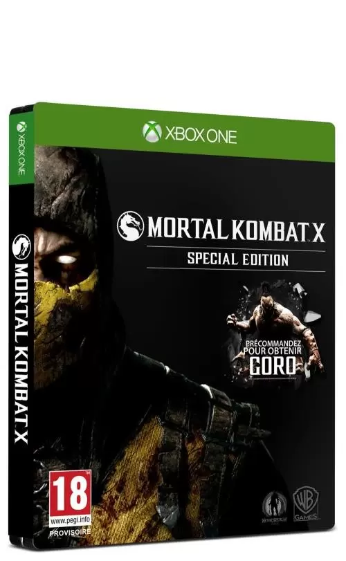Jeux XBOX One - Mortal Kombat X Special Edition