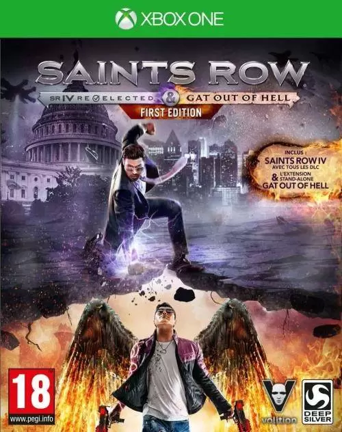 Jeux XBOX One - Saints Row IV Re-Elected /Gat Out Of Hell First Edition