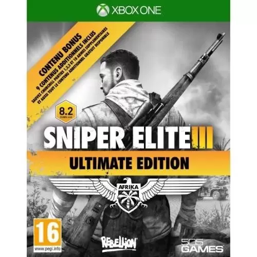 XBOX One Games - Sniper Elite 3 Ultimate Edition