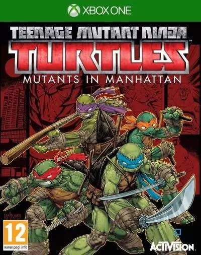 Jeux XBOX One - Teenage Mutant Ninja Turtles Des Mutants à Manhattan